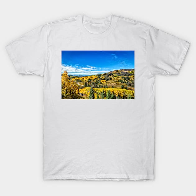 Cumbres and Toltec Narrow Gauge Railroad T-Shirt by Gestalt Imagery